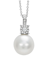 Collana Bliss Donna in Oro bianco Perla 20067023